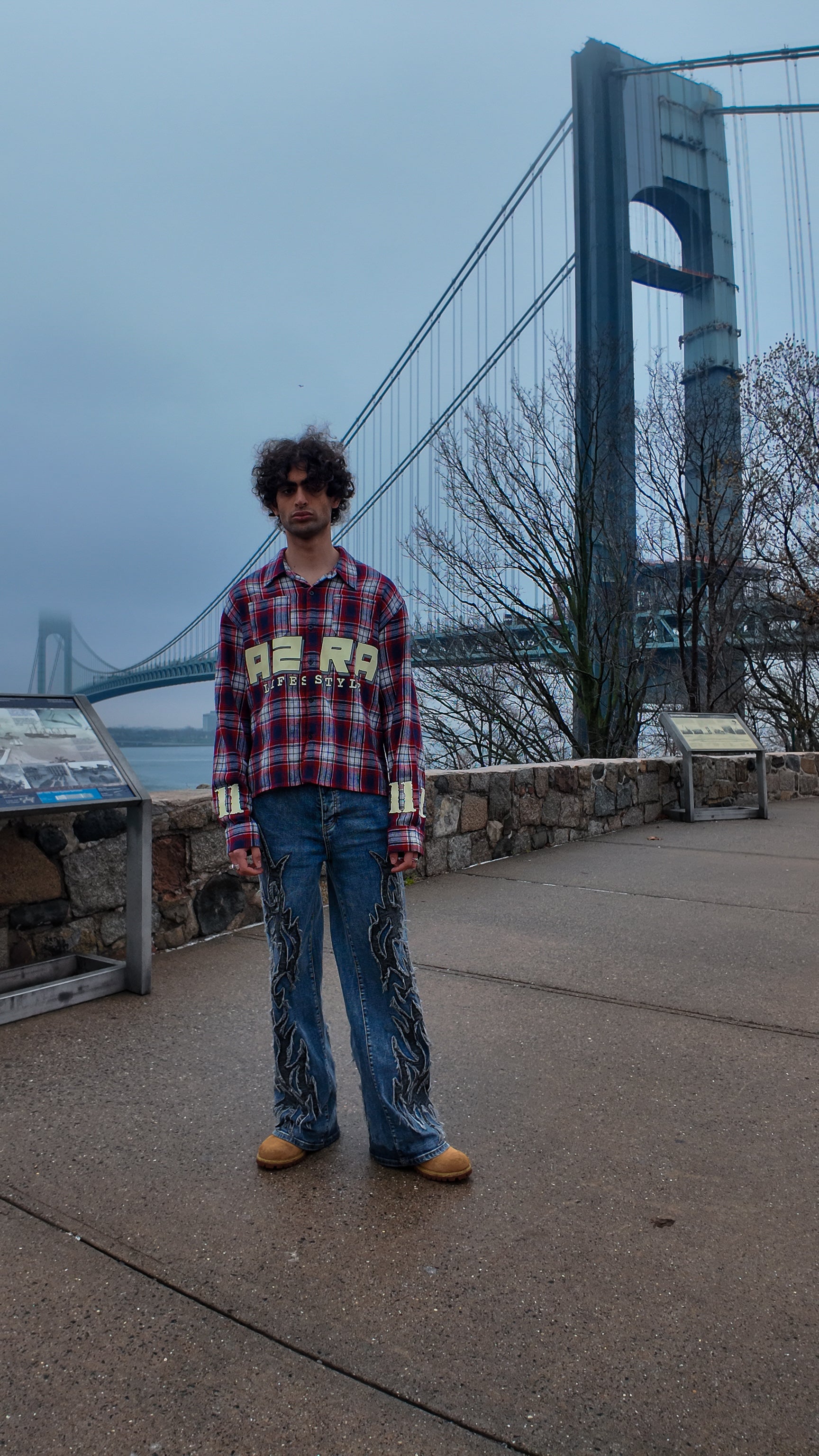Classic Retro Red Flannel